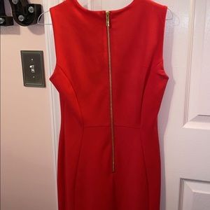 Calvin Klein fitted pink dress!